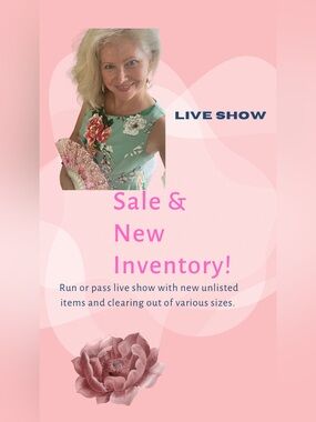 Live show notification ✨👛🎒👜🛍️